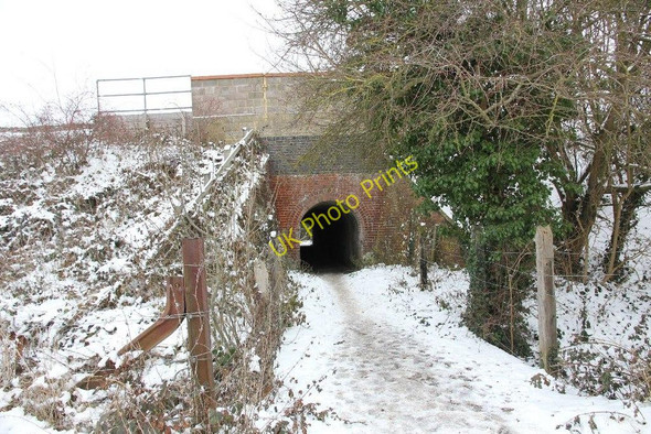 Photo 6"x4" Tunnel to the Bulls hole Cholsey c2010