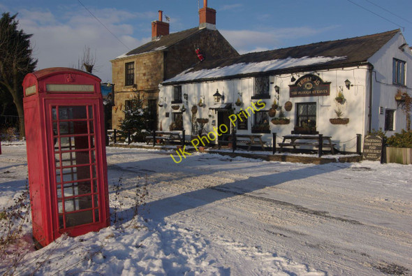 Photo 6"x4" The Plough at Eaves Cuddy Hill c2010