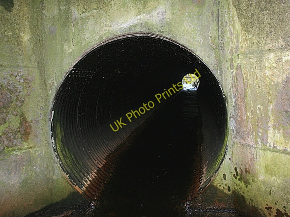 Photo 6"x4" Culvert at Broomhill Broomhill\/NH7171 c2008