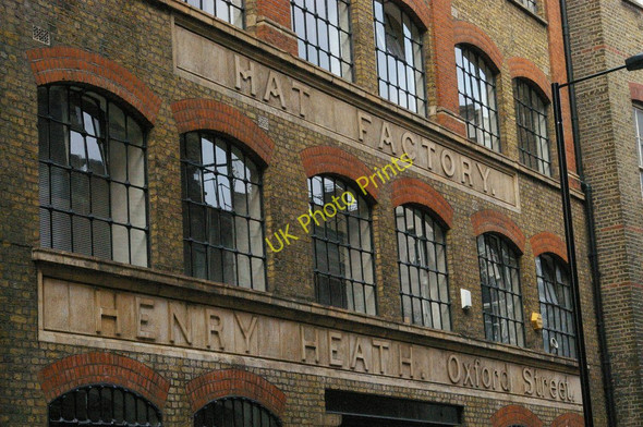 Photo 6"x4" Noel Street, W1: former Henry Heath hat factory London c2009