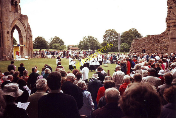 Photo 6"x4" Glastonbury Festival (The Christian one) Glastonbury c1994