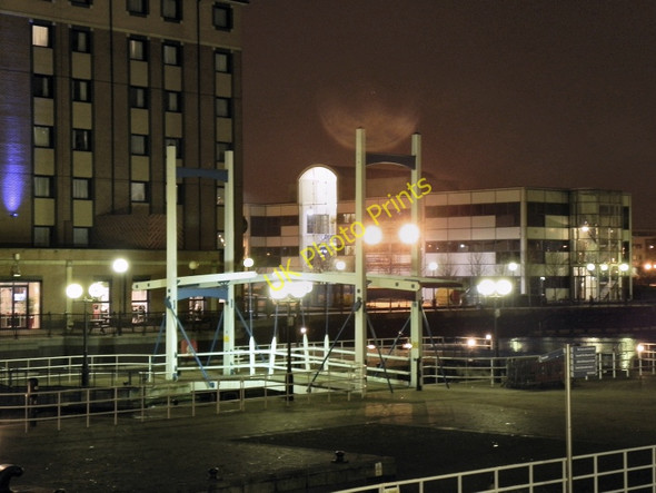 Photo 6"x4" Footbridge, Salford Quays Salford\/SJ8098 c2011