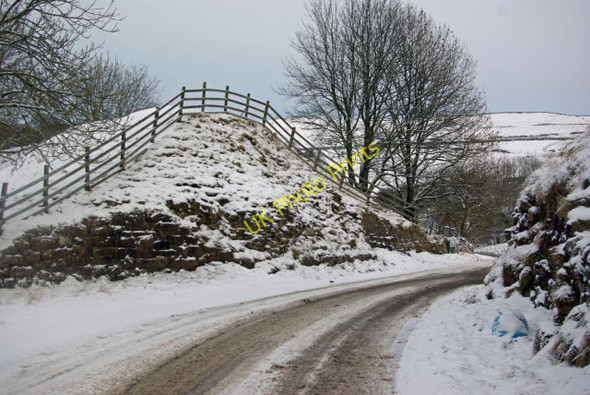 Photo 6"x4" Site of former railway bridge at Barras Barras\/NY8412 c2010