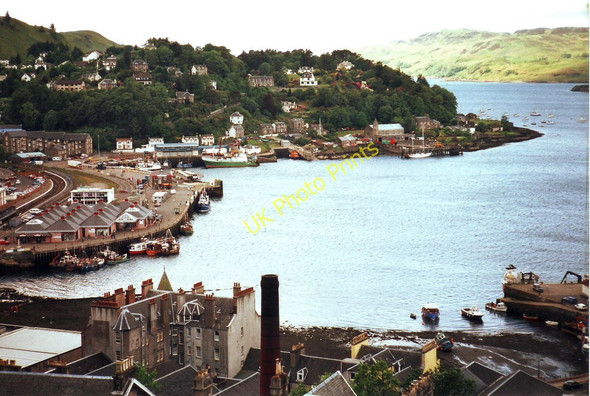 Photo 6"x4" Oban harbour Oban\/NM8630 c1998