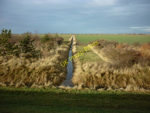 Photo 6"x4" A Sunk Island Drain, South Holderness Patrington Haven c2011