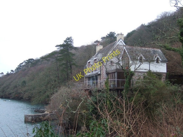 Photo 6"x4" Ferry Wood by River Yealm Noss Mayo c2010