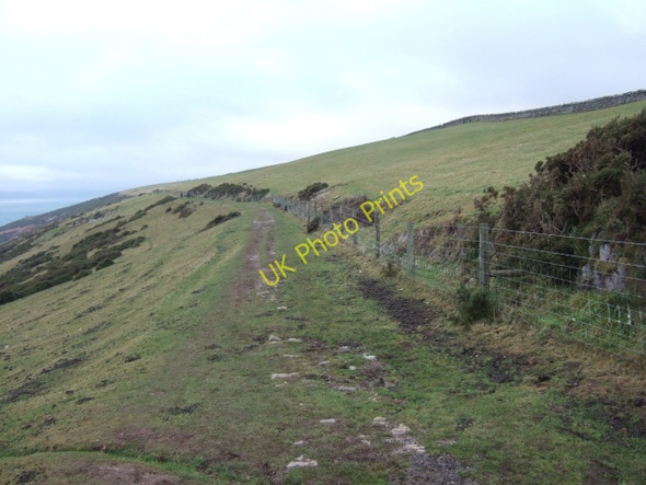 Photo 6"x4" Looking west from Warren Cottage along Revelstoke Drive Noss Mayo c2010