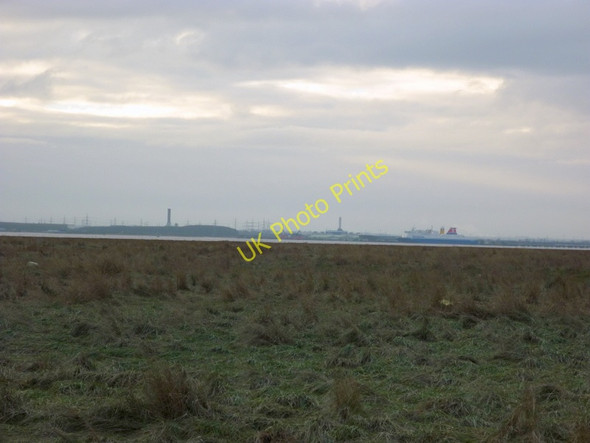 Photo 6"x4" Looking across the river from the Outstray Cherry Cobb Sands c2011