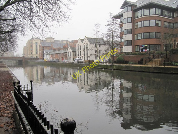 Photo 6"x4" Other side of the Kennet Reading c2010