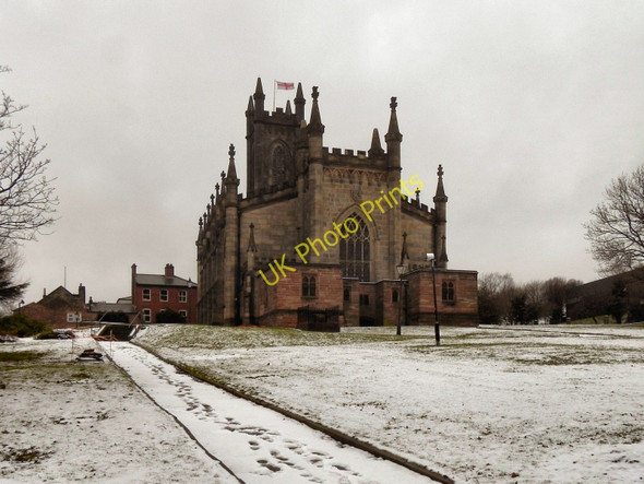 Photo 6"x4" Parish Church of St Mary with St Peter Oldham c2011