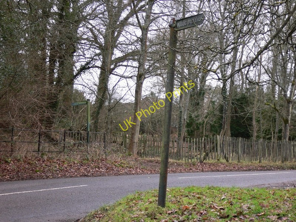 Photo 6"x4" Bridleway off Chiddingfold Road seen from footpath Dunsfold Common c2011