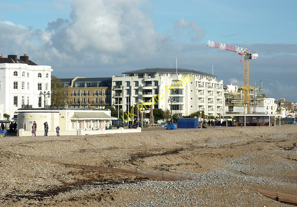 Photo 6"x4" The seafront at Worthing, West Sussex Worthing\/TQ1303 c2011