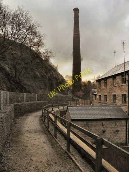 Photo 6"x4" Blackpits Chimney Norden\/SD8514 c2011