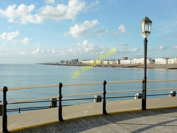 Photo 6"x4" Looking west from Worthing Pier, West Sussex Worthing\/TQ1303 c2011