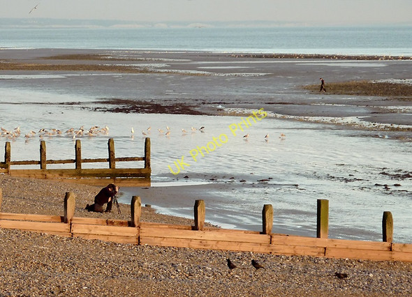 Photo 6"x4" Low tide at East Worthing, West Sussex Worthing\/TQ1303 c2011