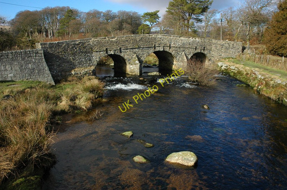 Photo 6"x4" Bridge at Postbridge Bellever c2009