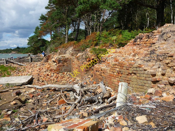 Photo 6"x4" Brownsea Island - Kiln Sandbanks c2010