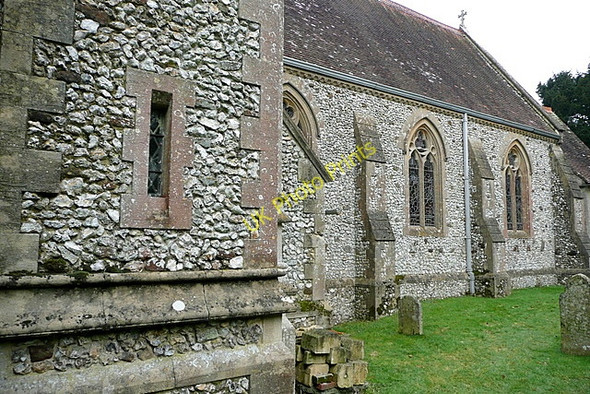 Photo 6"x4" Chawton church Alton\/SU7139 c2010 P1