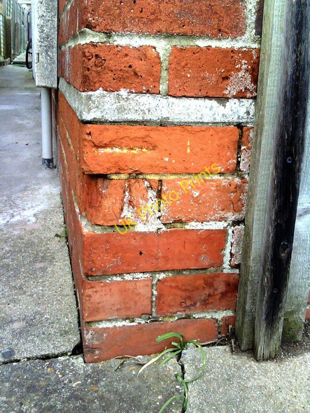 Photo 6"x4" Benchmark on #28 Knightsdale Road Weymouth\/SY6779 c2010