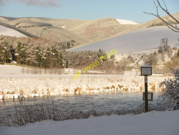 Photo 6"x4" River Tweed Cardrona Village c2011