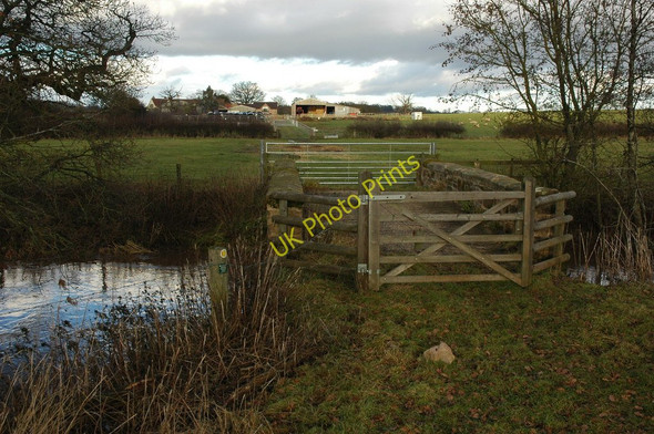 Photo 6"x4" Bridge over the River Leadon Brand Green\/SO7428 c2011