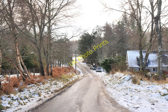 Photo 6"x4" Road past the hydro houses at Kilmorack Kilmorack c2011