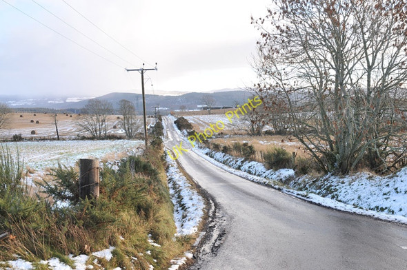 Photo 6"x4" Minor road near Balblair Balblair\/NH5045 c2011