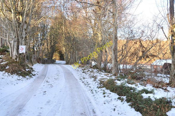 Photo 6"x4" Access road to Dungrianach Ardnagrask c2011
