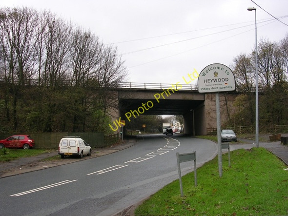Photo 6"x4" M62 Bridge Heywood\/SD8510 c2005