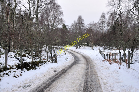 Photo 6"x4" Road from Dulsie Bridge to Cawdor Ferness c2011