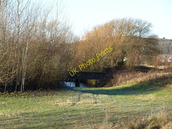 Photo 6"x4" Small bridge over backwater of River Tame The Alders c2011