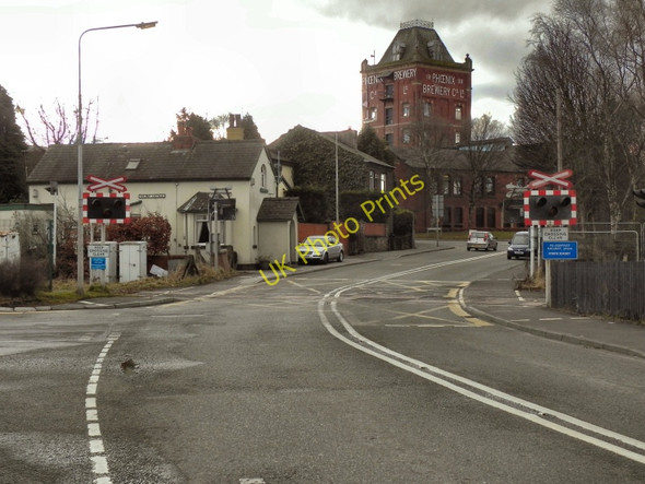 Photo 6"x4" Green Lane Level Crossing Heywood\/SD8510 c2011
