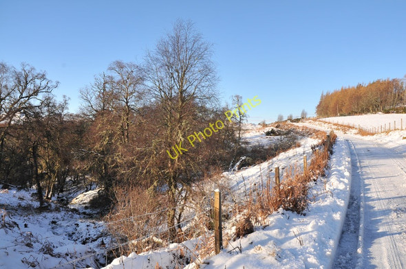 Photo 6"x4" Minor road near Oldtown Errogie c2011