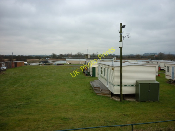 Photo 6"x4" Caravans at the water ski club Barton-Upon-Humber c2011