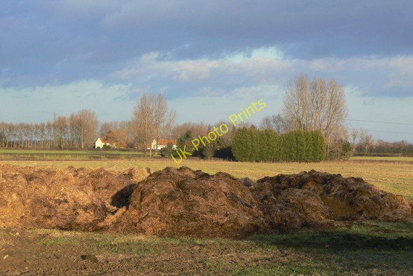 Photo 6"x4" Piles of muck Owthorpe c2011