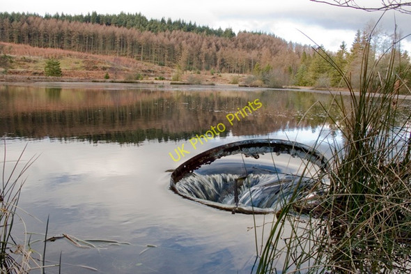 Photo 6"x4" Un-named tarn, Grizedale Forest Force Forge c2011
