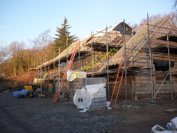 Photo 6"x4" House construction, near Timberscombe Cowbridge\/SS9542 c2011