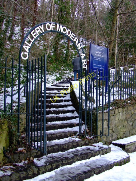 Photo 6"x4" Footpath to the Gallery of Modern Art Craigleith\/NT2374 c2011