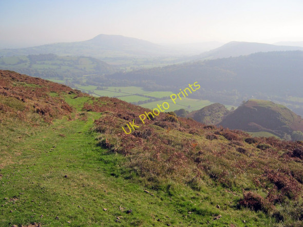 Photo 6"x4" Path above Cwmyoy Cwmyoy c2010