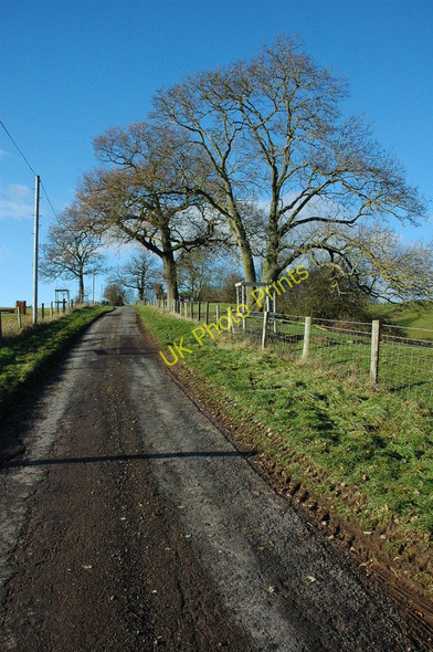 Photo 6"x4" Road to Pauntley church Brand Green\/SO7428 c2011