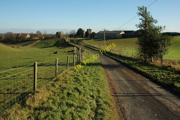 Photo 6"x4" Road approaching Pauntley church Brand Green\/SO7428 c2011