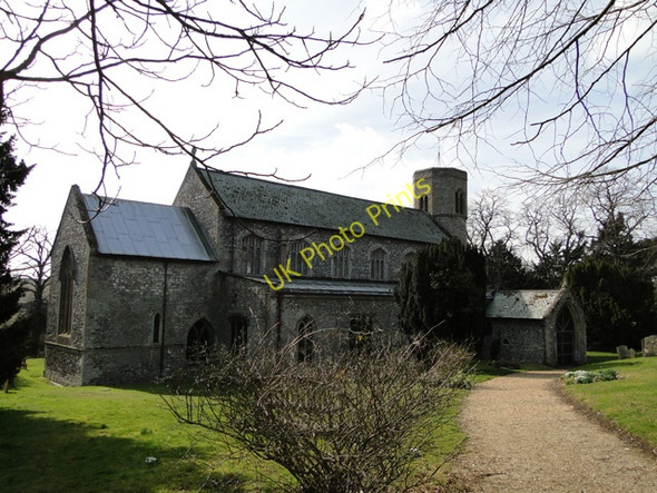 Photo 6"x4" Sedgeford St Mary's church Sedgeford c2010