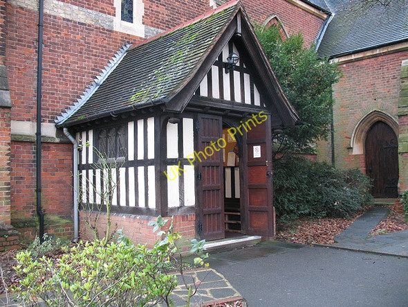 Photo 6"x4" Porch of St Andrew's church Eltham c2011