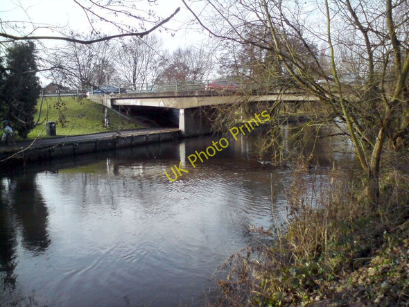 Photo 6"x4" Road Bridge Across The Little Ouse Thetford\/TL8783 c2011