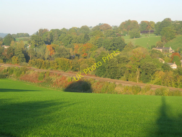 Photo 6"x4" The Welsh Marches Line near Pandy Wern-Gifford c2010