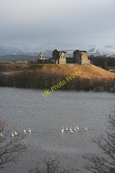Photo 6"x4" Flooding at Ruthven Barracks Kingussie c2011