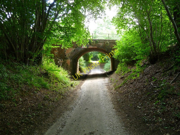 Photo 6"x4" Amport - Railway Bridge Amport c2010