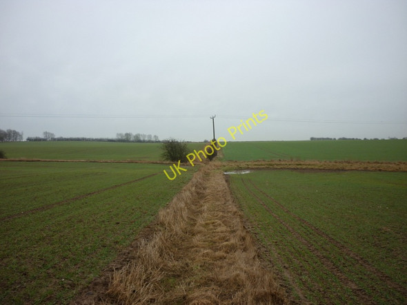 Photo 6"x4" Making a detour around a field Patrington c2011