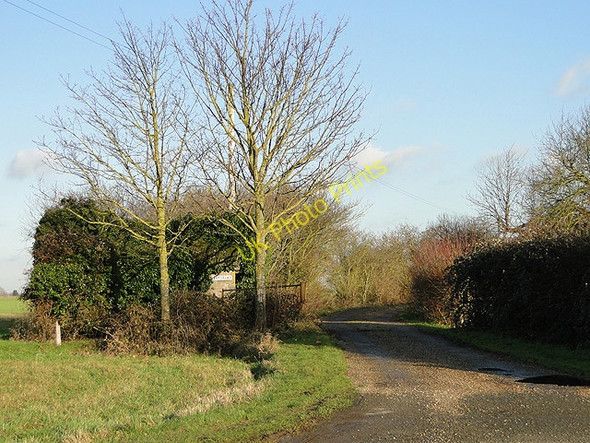 Photo 6"x4" Entrance to Town Farm, Cratfield North Green\/TM3076 c2011
