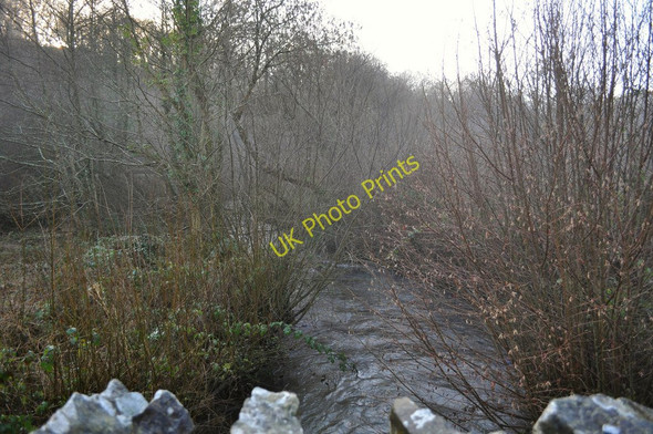 Photo 6"x4" The view downstream on Bradiford Water from King Bridge Kingsheanton c2011